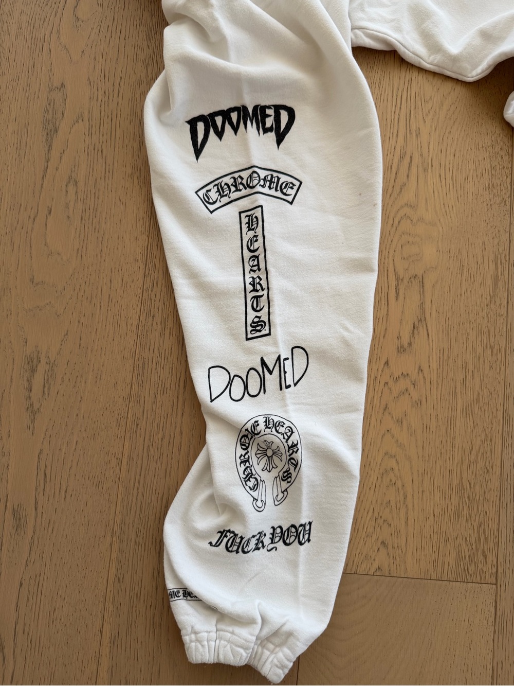 Chrome Hearts White sweatpants - Picture 5 of 9